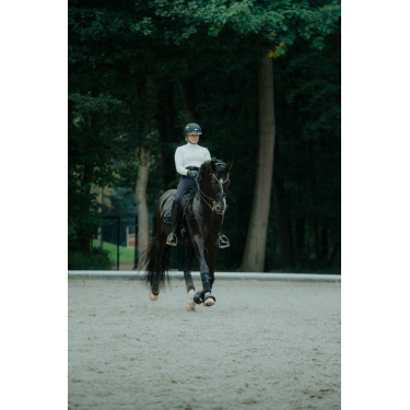 Casque d'équitation Abus Airluxe Supreme Noir