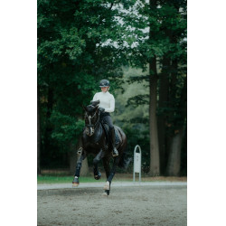 Abus Airluxe Supreme paardrijcap Zwart Abus Airluxe Supreme paardrijcap Zwart