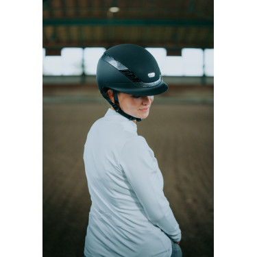 Casque d'équitation Abus Airluxe Supreme Noir