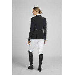 Korte dressuurfrak Pikeur Cecile dames Zwart