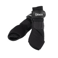Eskadron pro active peesbeschermers voorkant Zwart