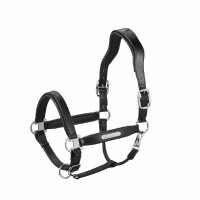 Leren halster Eskadron Stallion Zwart
