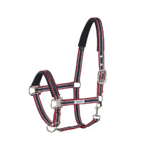 Halster Eskadron gesp Chili / wit / nachtblauw Multicolor
