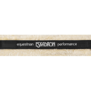 Halster Eskadron imitatiebont Dubbele gesp Zwart