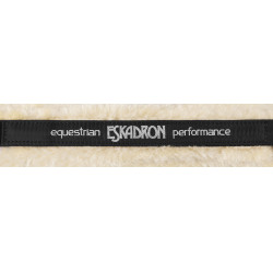 Licol Eskadron fausse fourrure Double pin Noir