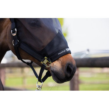 Halster en vliegenmasker Eskadron Zwart