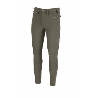 Herenbroek Pikeur Rodrigo kniestukken grip Modder Grijs Herenbroek Pikeur Rodrigo kniestukken grip Modder Grijs