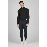 Herenbroek Pikeur Rodrigo kniestukken grip Bleu nuit