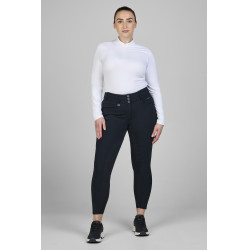 Pantalon Pikeur Candela faux fond de peau femme taille haute 1808 Ombre sombre Pantalon Pikeur Candela faux fond de peau femme taille haute 1808 Ombre sombre