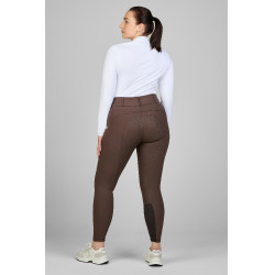 Pantalon Pikeur Candela full grip femme Ganzbesatz Truffe Marron
