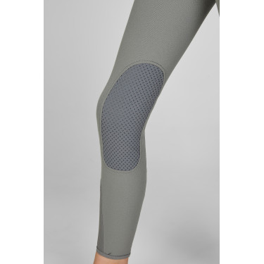 Kinderbroek Pikeur Brooklyn kniestukken grip Lichtgrijs