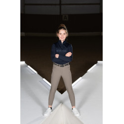 Kinderbroek Pikeur New Braddy full grip 9805 middelhoge taille Zandstorm Bruin