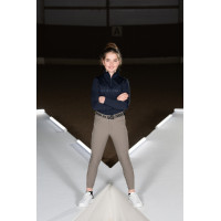 Pantalon Pikeur enfant New Braddy full grip 9805 taille mi haute Tempête de sable Marron Pantalon Pikeur enfant New Braddy full grip 9805 taille mi haute Tempête de sable Marron
