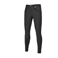 Pikeur damesbroek Linostro kunstlederen zitvlak 7808 middelhoge taille Ombre sombre