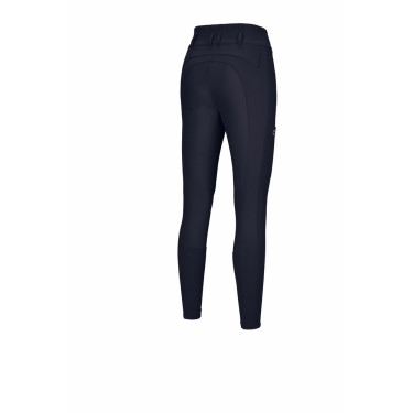 Damesbroek Pikeur New Candela met kunstlederen zitvlak 3908 hoge taille Damesbroek Pikeur New Candela met kunstlederen zitvlak 3908 hoge taille
