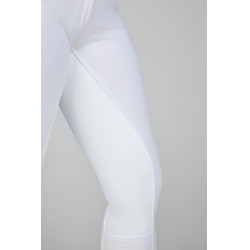 Pantalon Pikeur femme New Candela faux fond de peau 3978 taille haute Blanc