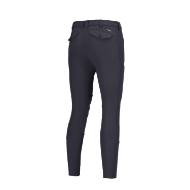 Pantalon Pikeur homme Navaro grip genoux Ombre sombre Gris Pantalon Pikeur homme Navaro grip genoux Ombre sombre Gris