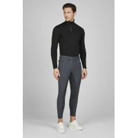 Pikeur herenbroek Rossini kunstlederen zitvlak 7508 middelhoge taille Donkere schaduw Grijs Pikeur herenbroek Rossini kunstlederen zitvlak 7508 middelhoge taille Donkere schaduw Grijs
