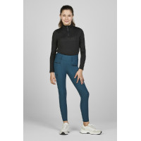 Pikeur Lilith meisjesbroek full grip hoge taille 9105 Diepe oceaan
