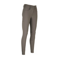 Amia-broek 6805 Pikeur kniestukken grip midhoge taille dames Jade Blauw