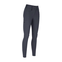 Pantalon Amia 6805 Pikeur grip genoux taille mi haute femme Ombre sombre Gris