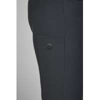 Pantalon Amia 6805 Pikeur grip genoux taille mi haute femme Ombre sombre Gris