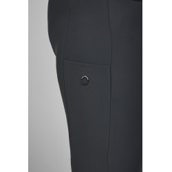 Pantalon Amia 6805 Pikeur grip genoux taille mi haute femme Ombre sombre Gris