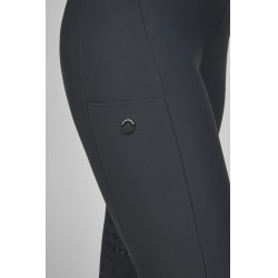 Pantalon Amia 6805 Pikeur grip genoux taille mi haute femme Ombre sombre Gris