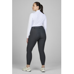 Pantalon Amia 6805 Pikeur grip genoux taille mi haute femme Ombre sombre Gris