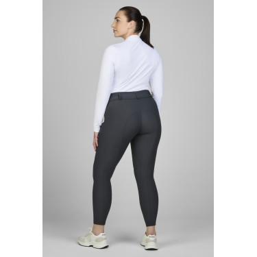 Pantalon Amia 6805 Pikeur grip genoux taille mi haute femme Ombre sombre Gris