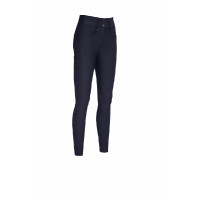 Pantalon Amia 6805 Pikeur grip genoux taille mi haute femme Bleu nuit