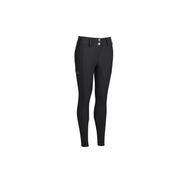 Pantalon Pikeur taille mi haute fille full grip 9306 Noir