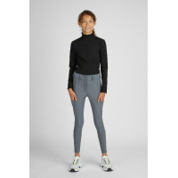 Pikeur broek midhoge taille meisje full grip 9306 Gris clair