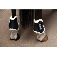 Eskadron kogelbeschermers imitatiebont Compact achterbenen Donkerbruin Eskadron kogelbeschermers imitatiebont Compact achterbenen Donkerbruin