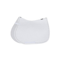 Tapis de selle Eskadron Coton Argent Blanc