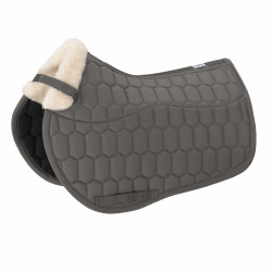 Tapis de selle Eskadron Coton Evo-laine Anthracite Gris Tapis de selle Eskadron Coton Evo-laine Anthracite Gris