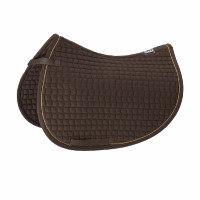 Tapis de selle Eskadron Coton or Marron foncé Tapis de selle Eskadron Coton or Marron foncé