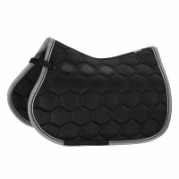 Tapis de selle Eskadron Glossy Wave Contrast Noir