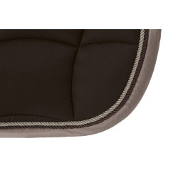 Tapis de selle Eskadron Performance Contrast Marron foncé