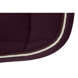 Tapis de selle Eskadron Performance Contrast Mûre Bordeaux Tapis de selle Eskadron Performance Contrast Mûre Bordeaux
