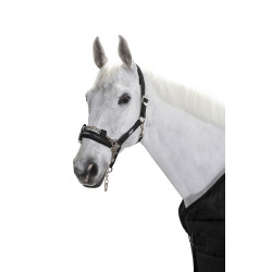 Controlehalster met schuivende ketting Eskadron Zwart