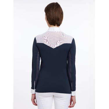Polo de concours Emily LeMieux manches longues Polo de concours Emily LeMieux manches longues