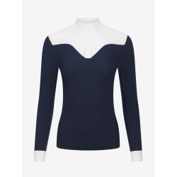 Polo de concours Emily LeMieux manches longues Marine Bleu marine Polo de concours Emily LeMieux manches longues Marine Bleu marine