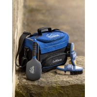 Flexi Half & Half Grooming Borstel LeMieux Blauw Badminton Flexi Half & Half Grooming Borstel LeMieux Blauw Badminton