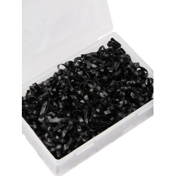Boites d'élastiques silicone LeMieux Noir Boites d'élastiques silicone LeMieux Noir
