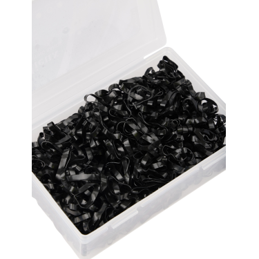 Boites d'élastiques silicone LeMieux Noir Boites d'élastiques silicone LeMieux Noir