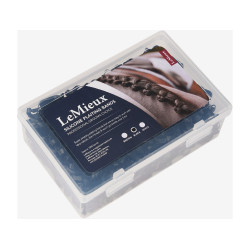 Boites d'élastiques silicone LeMieux Noir Boites d'élastiques silicone LeMieux Noir