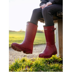 Bottes en caoutchouc LeMieux Ultra Stride Young Rider Ember Bordeaux Bottes en caoutchouc LeMieux Ultra Stride Young Rider Ember Bordeaux