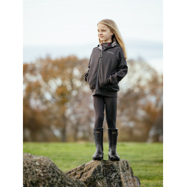 Bottes en caoutchouc LeMieux Ultra Stride Young Rider Noir