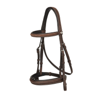 Bridon Hunter met veters LeMieux Havane / argent